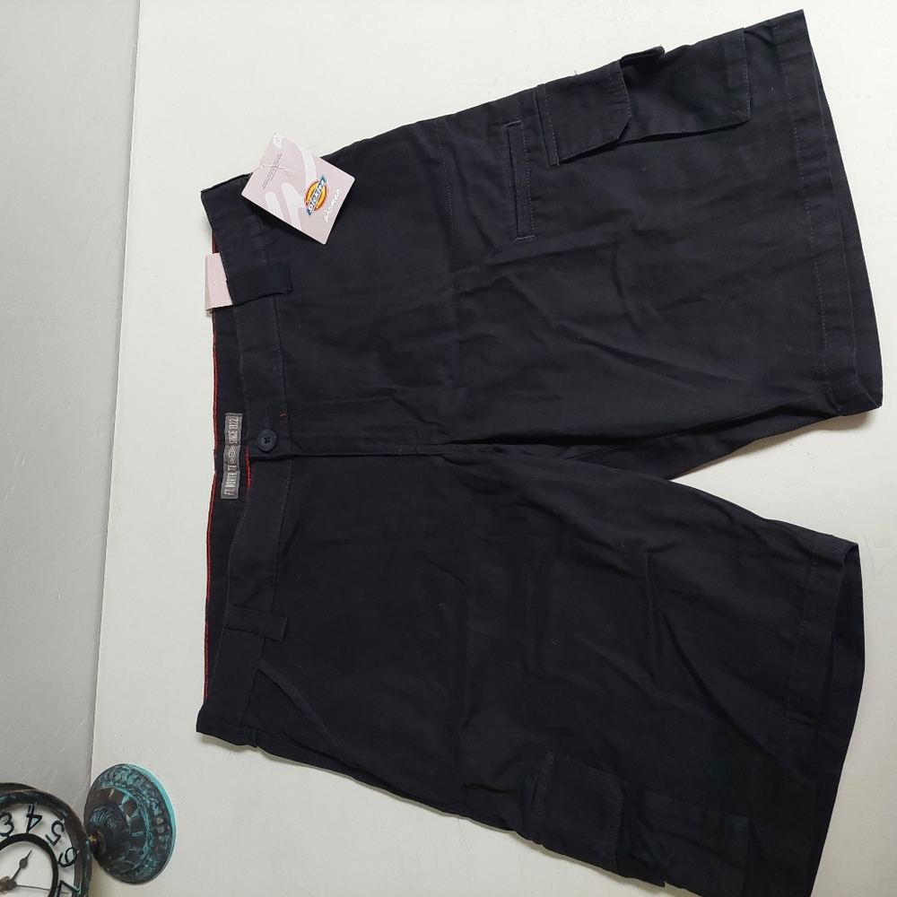 Dickies Relaxed Fit Women's Shorts Black Size 18